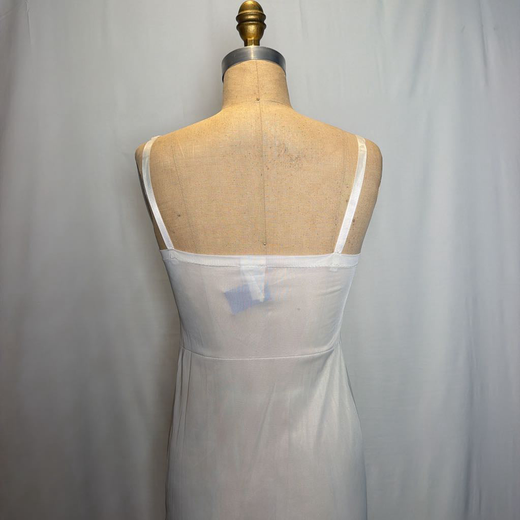 Vintage Montgomery Ward Cream Slip Dress