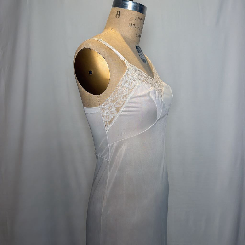 Vintage Montgomery Ward Cream Slip Dress