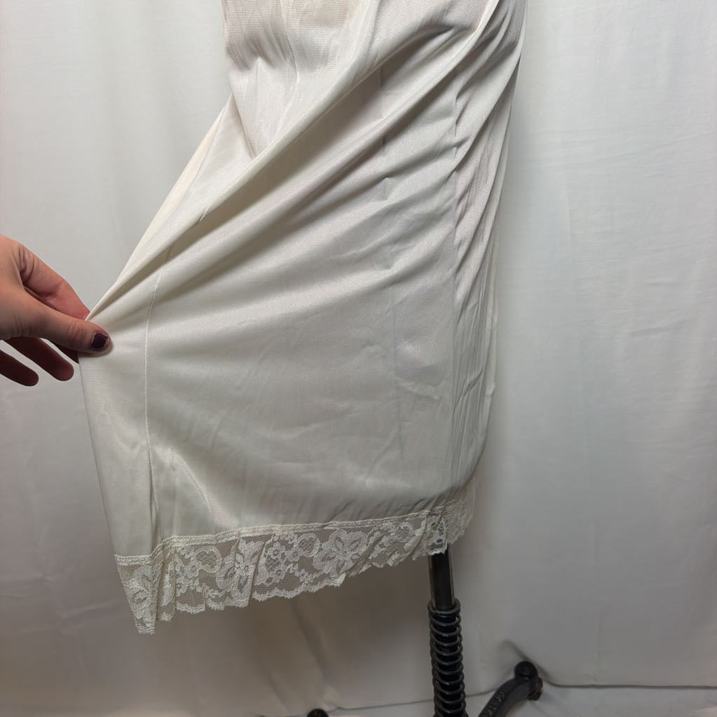 Vintage Montgomery Ward Cream Slip Dress