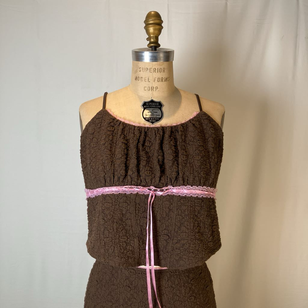 2-piece Camisole Top and Skirt