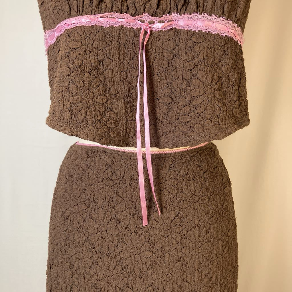 2-piece Camisole Top and Skirt