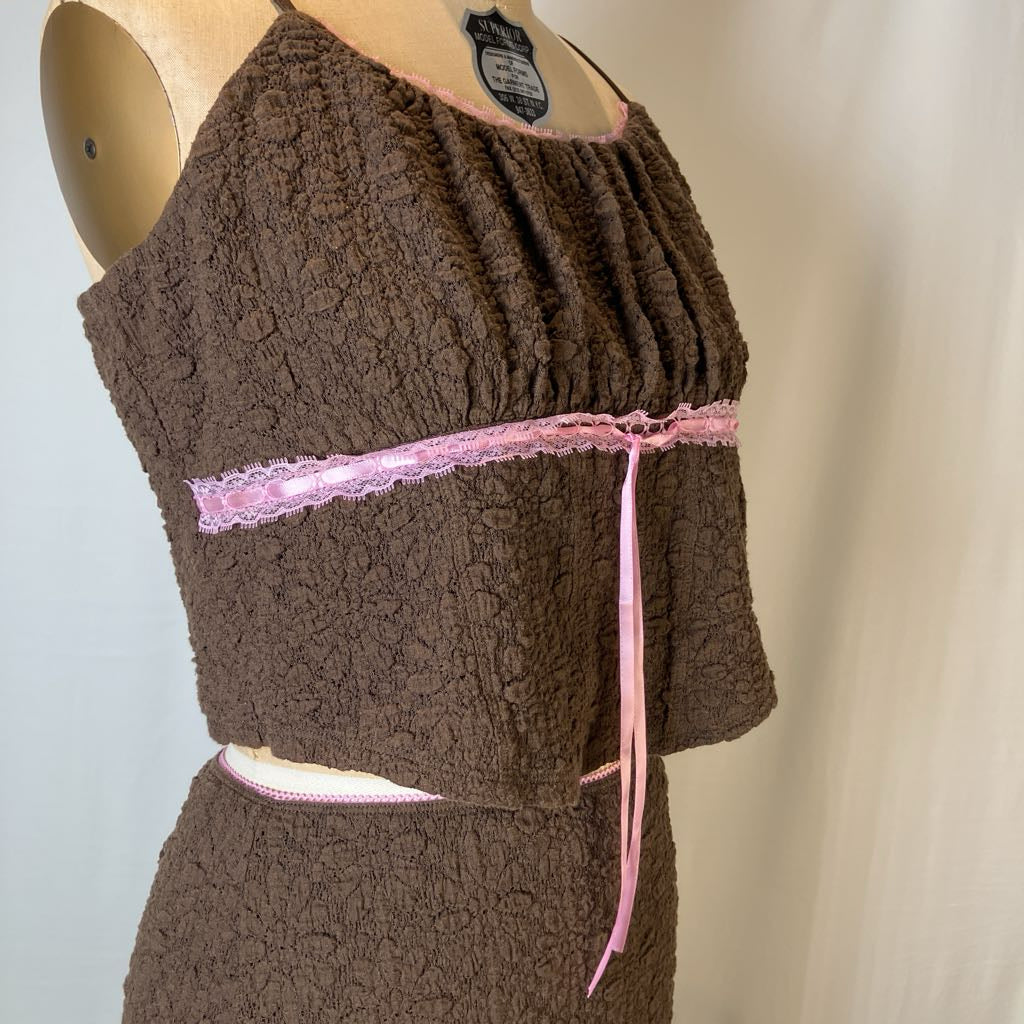 2-piece Camisole Top and Skirt