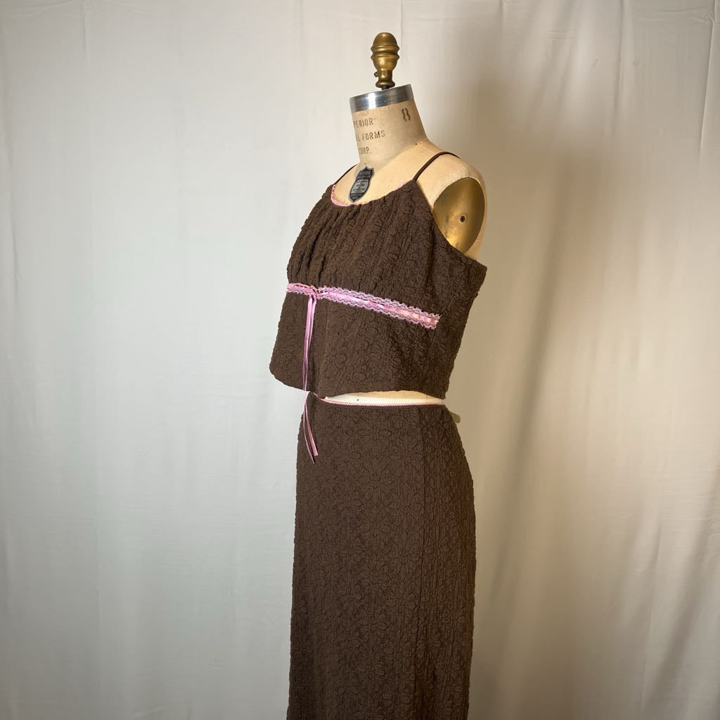 2-piece Camisole Top and Skirt
