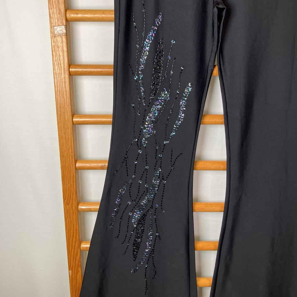 1990s Katraca Rio Bell Bottoms with Sequins