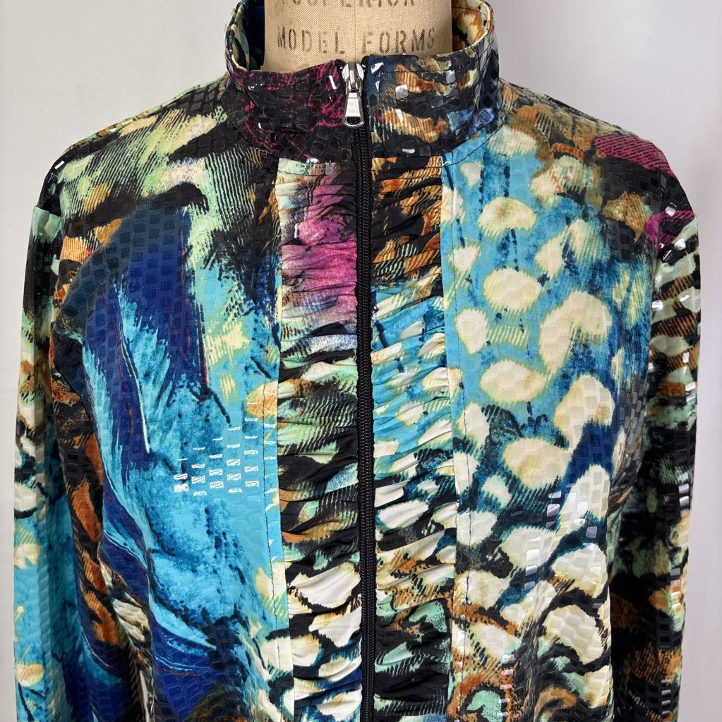 Multi-color Sequin Blazer