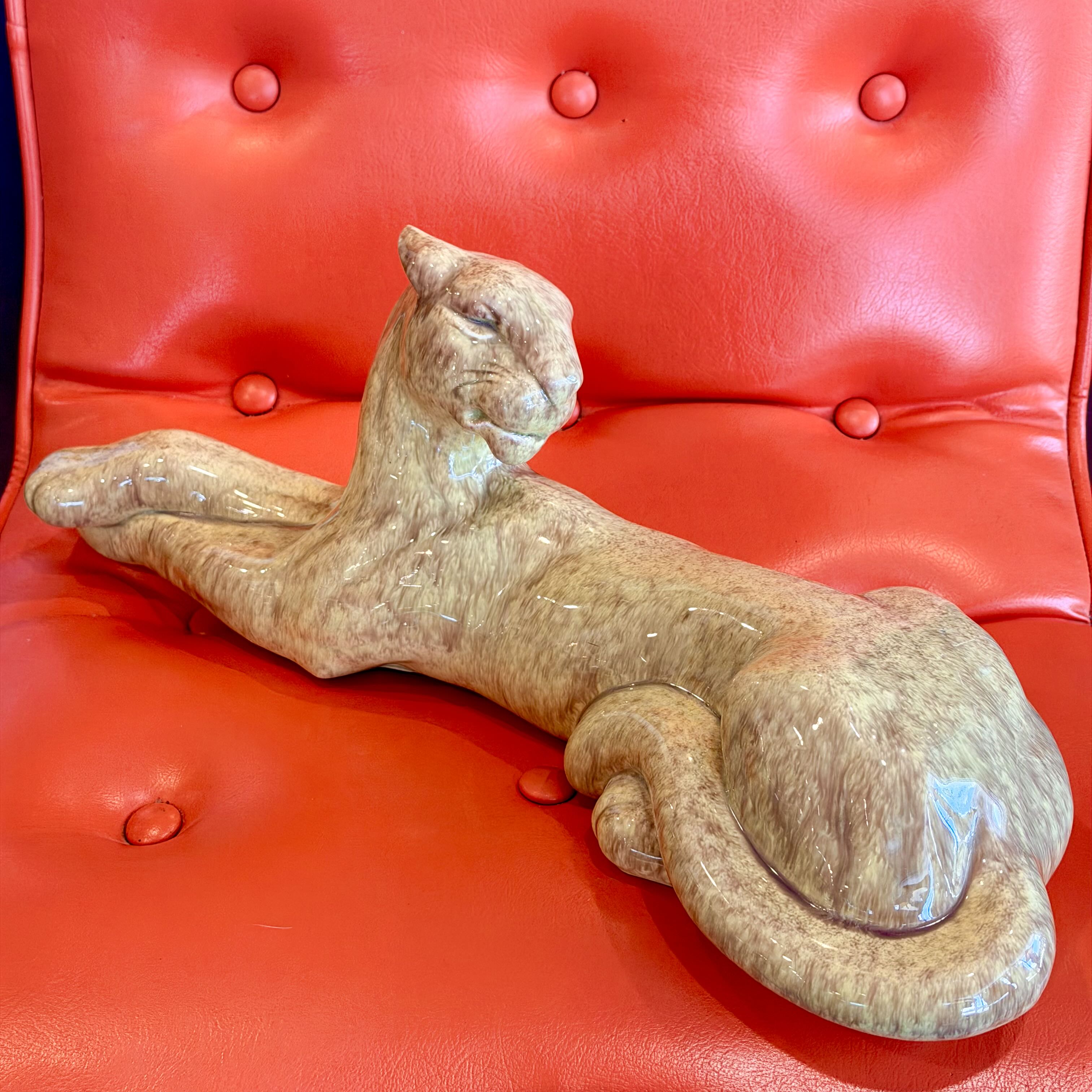 Drip Glaze Panther