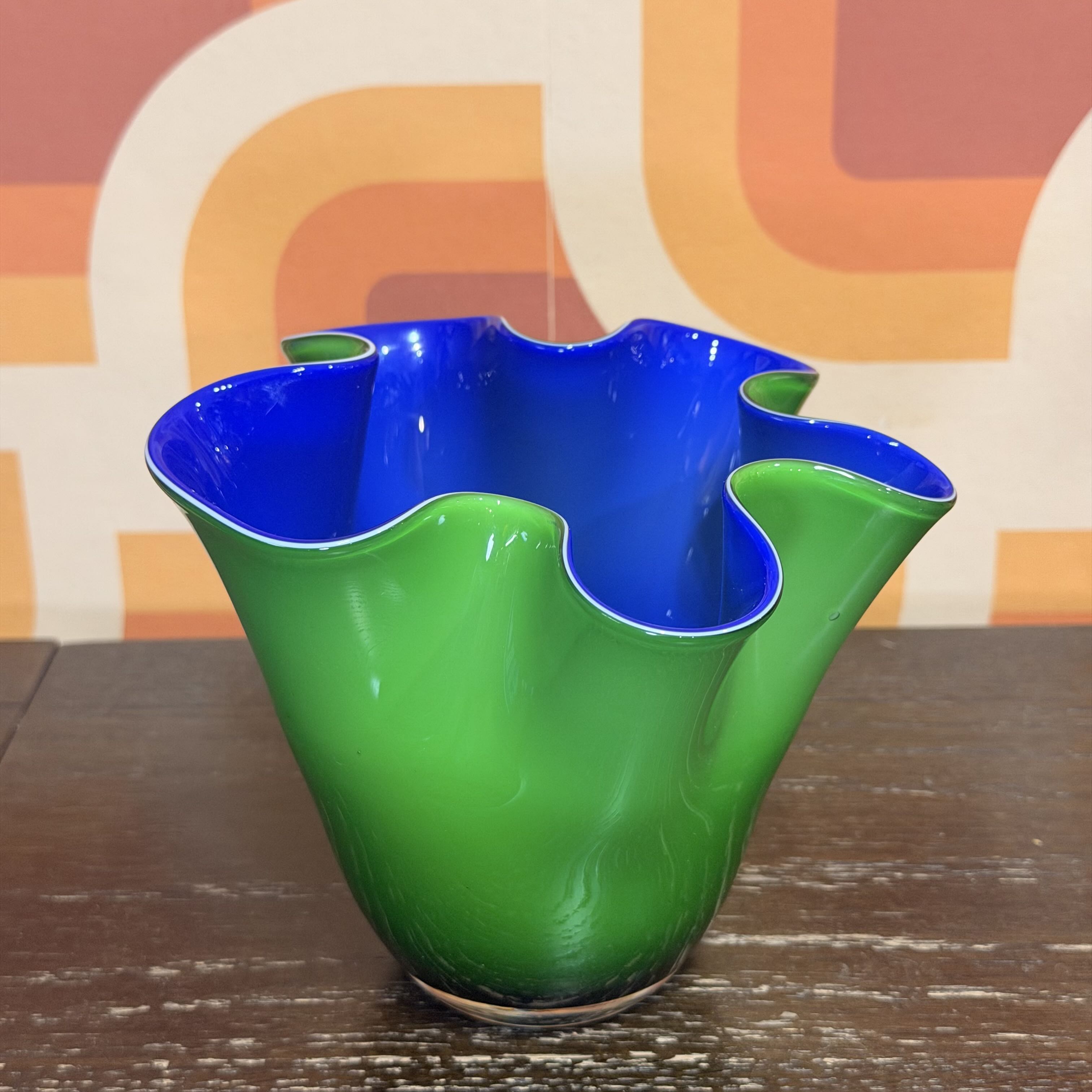 Vintage Handkerchief Vase