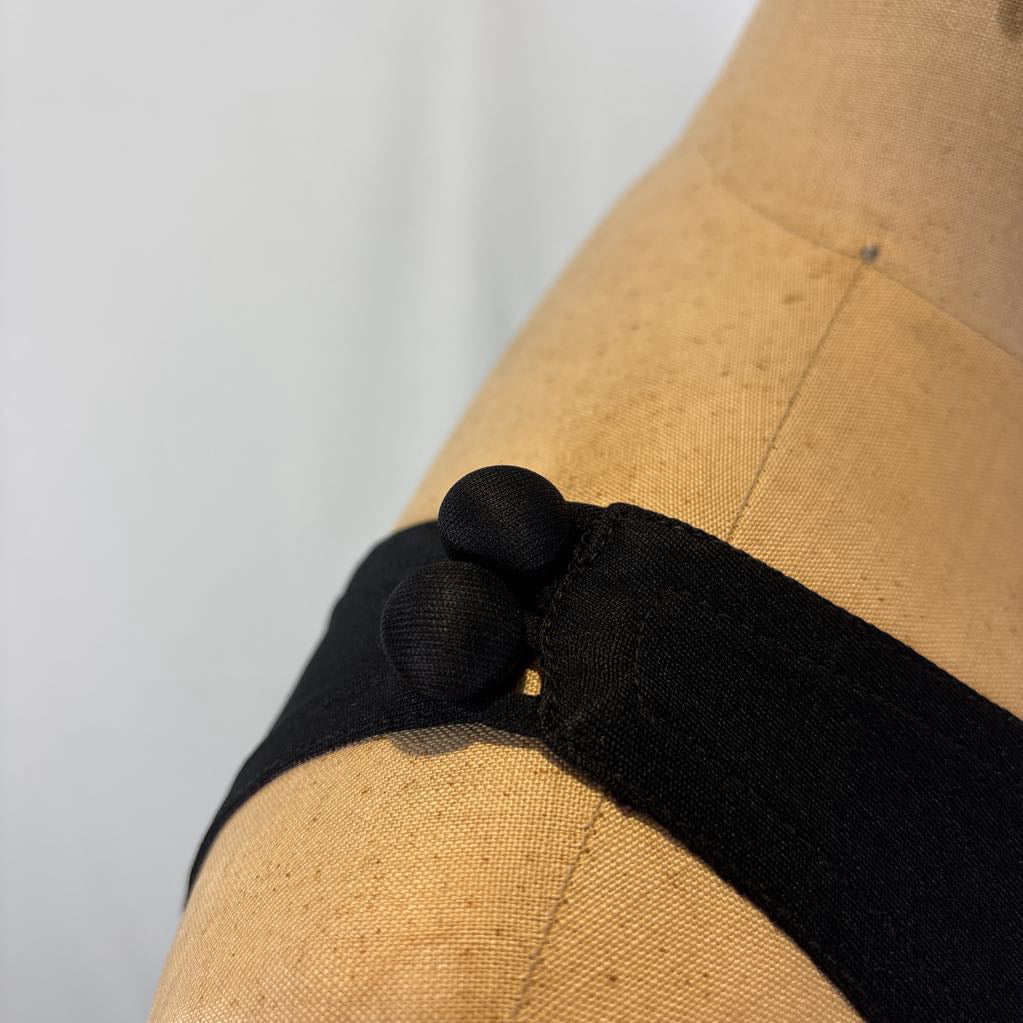 90s Black Sleeveless Dress