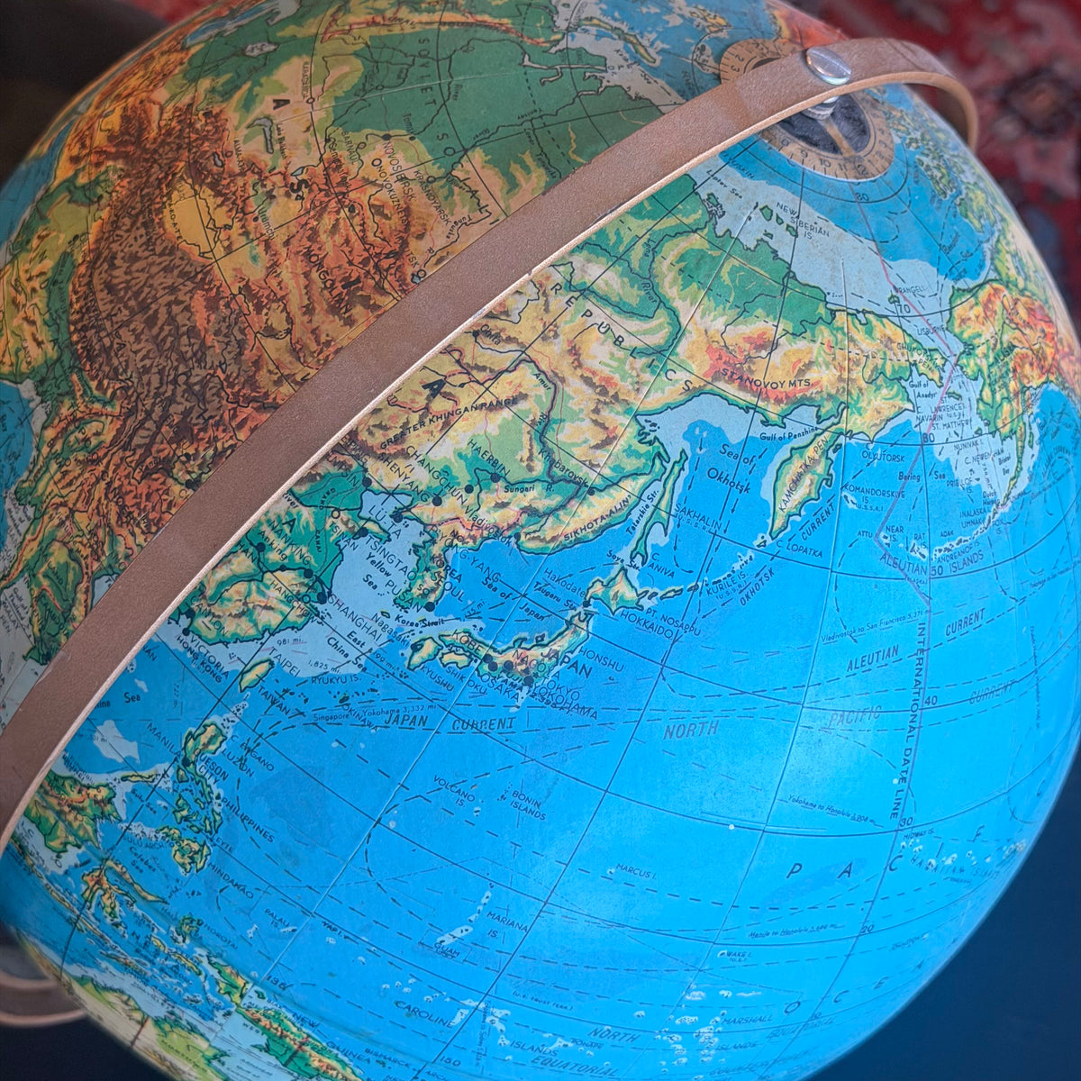 Vintage Weber Costello Globe