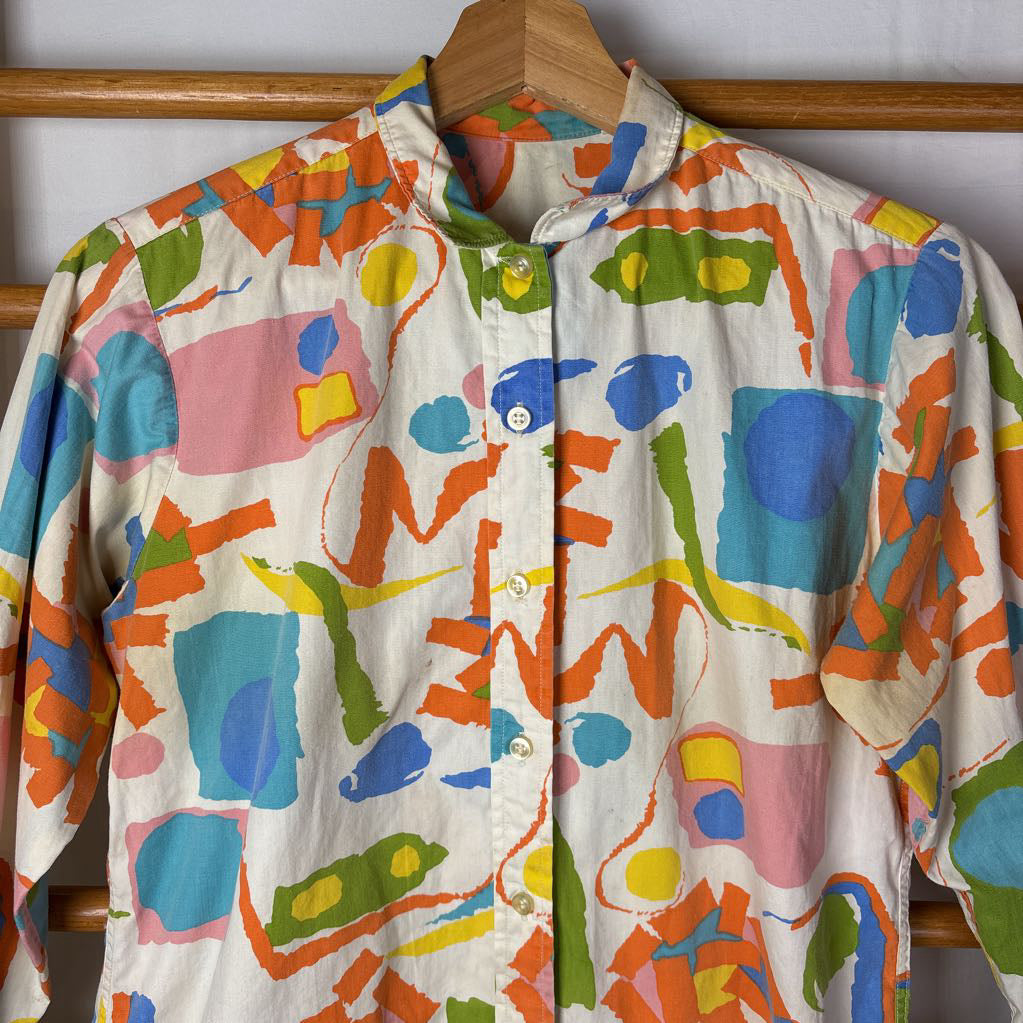 1970s Abstract L/S Shirt