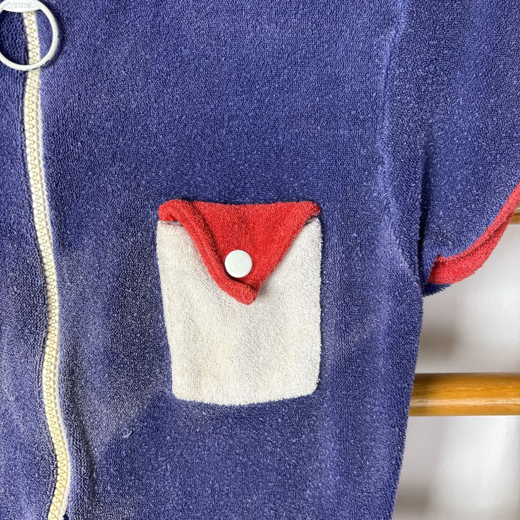 1970s Terry Cloth Romper