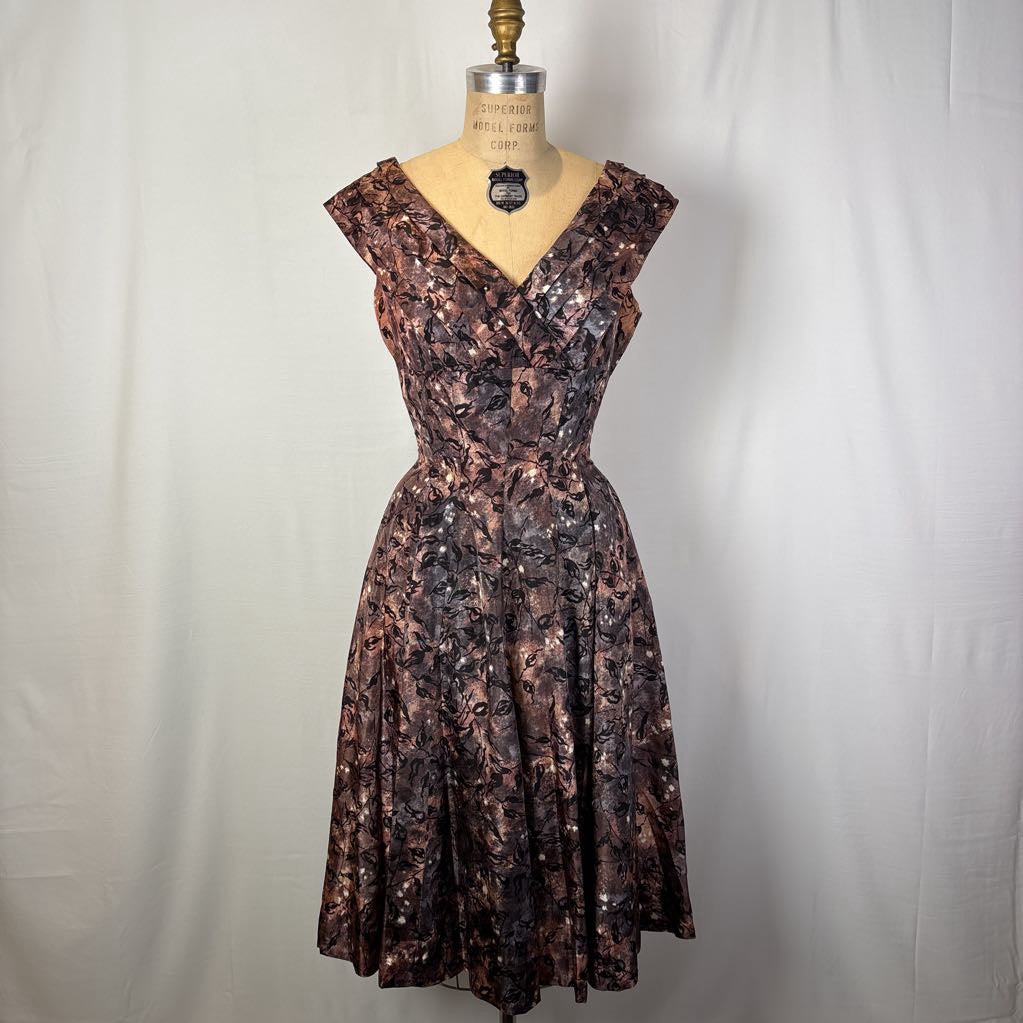 50s Abstract Fit & Flare