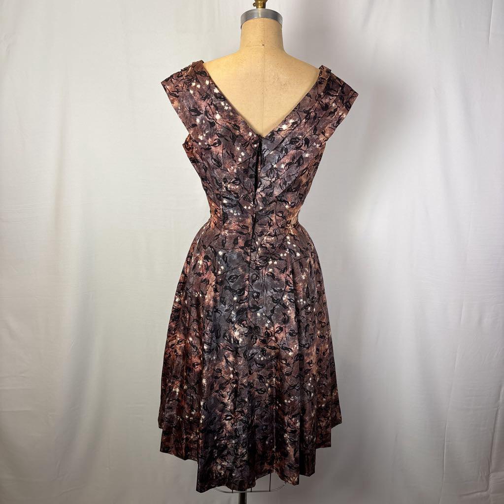 50s Abstract Fit & Flare