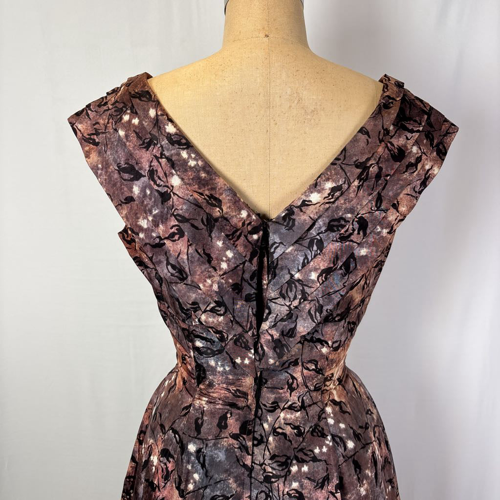 50s Abstract Fit & Flare