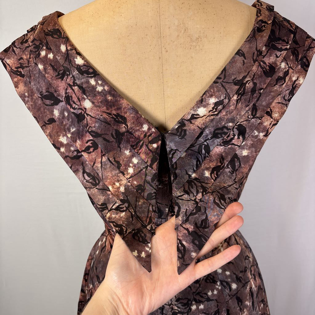 50s Abstract Fit & Flare
