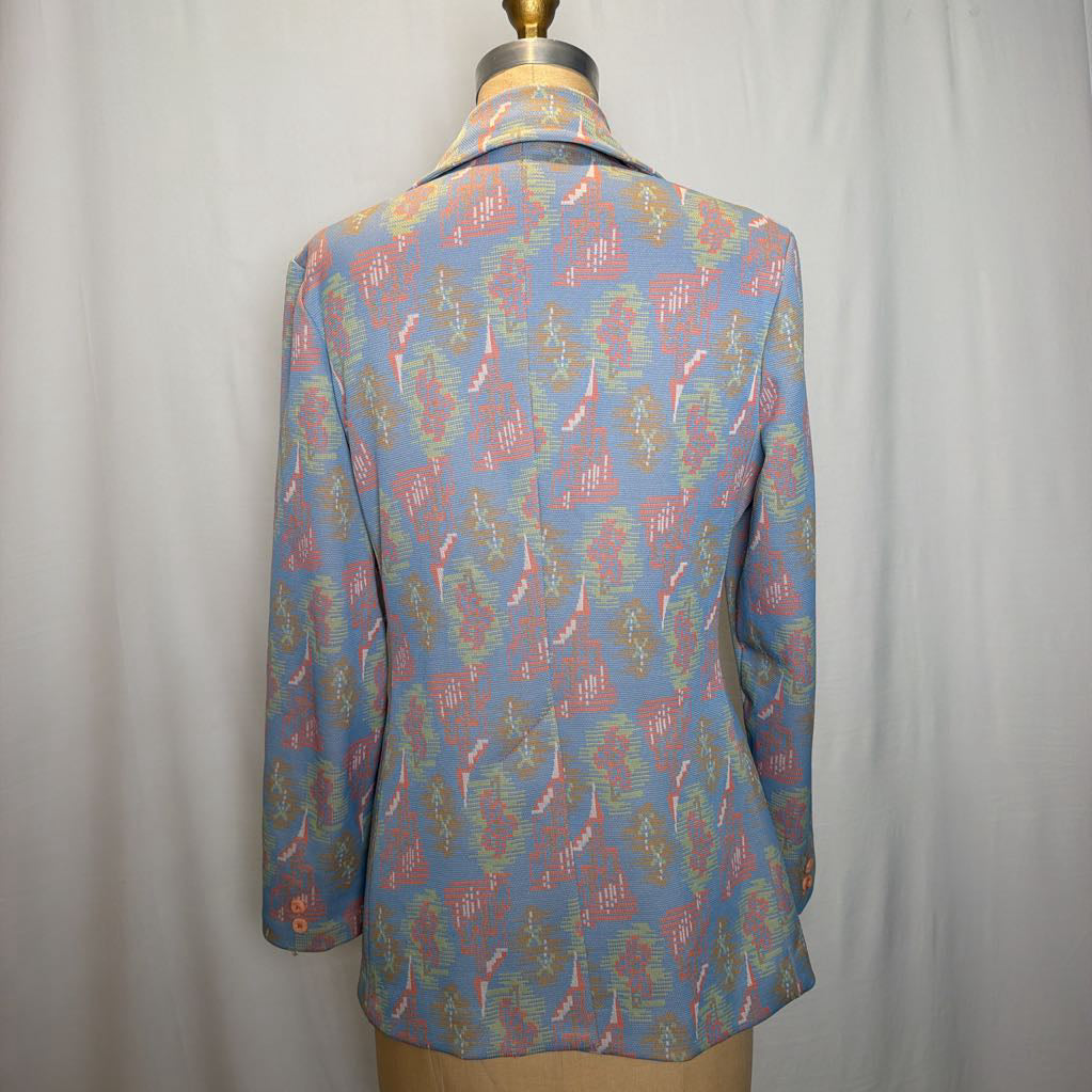 70s That Girl Double Knit Blazer