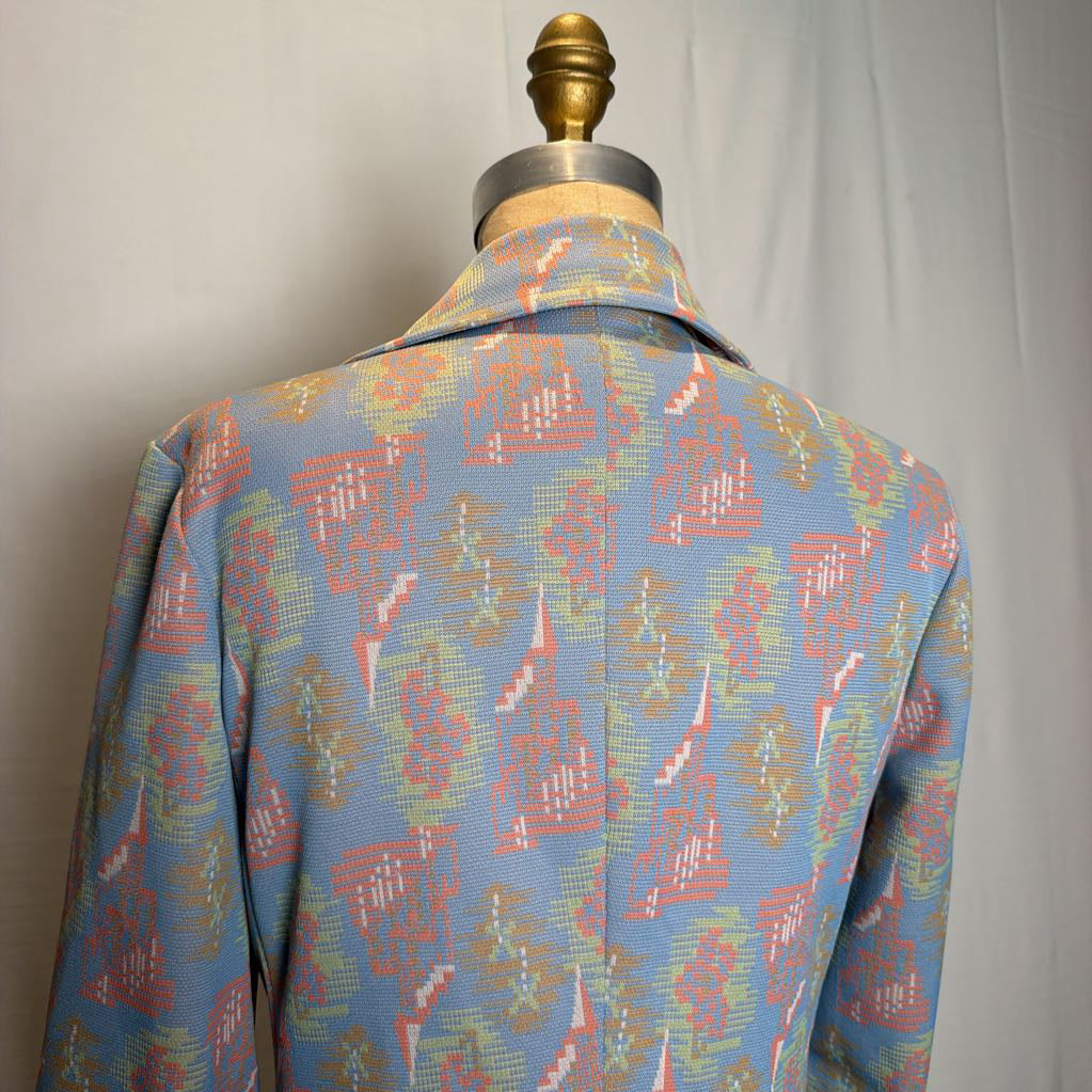 70s That Girl Double Knit Blazer