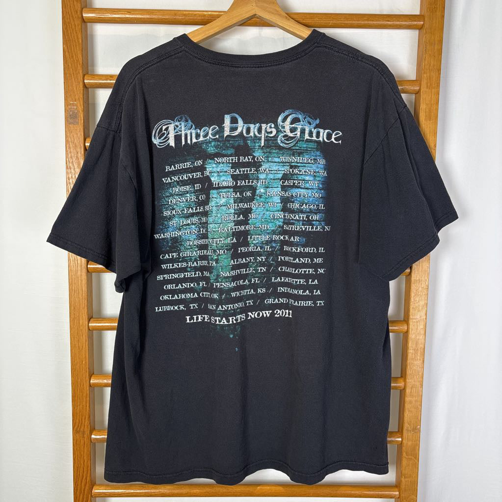 2010 Three Days Grace T-shirt