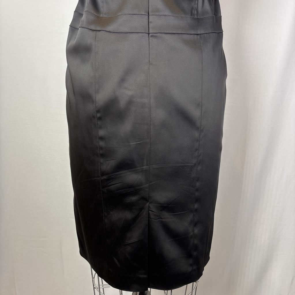 Y2K Cache Black Halter Bodycon Evening Dress - New With Tags