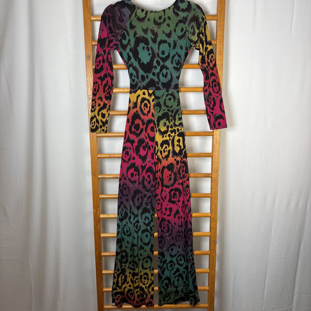 Animal Print Body Suit Jumper