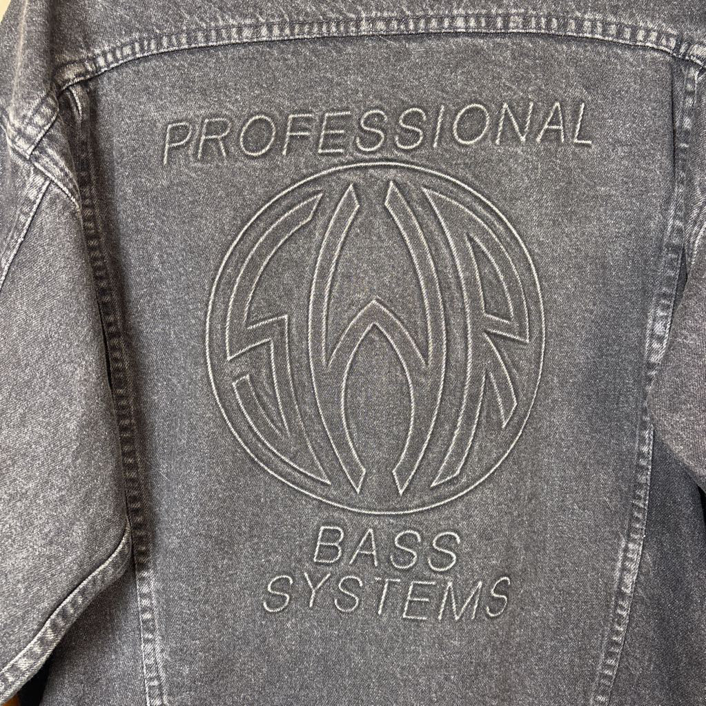 1990s SWR Bass Systems Denim Jacket